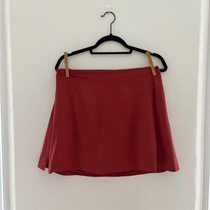 Burnt Orange Tennis Skort